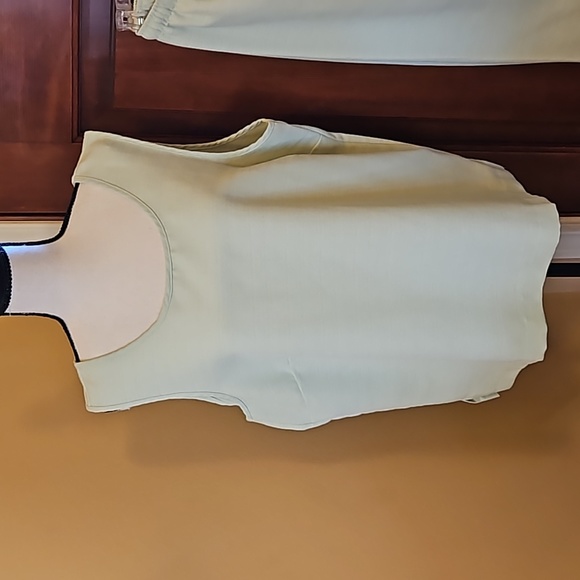 VINTAGE DRAPER'S & DAMON'S 3 PC SET BLAZER TANK TOP XL PANTS 1X POLKA-DOT - Picture 8 of 11